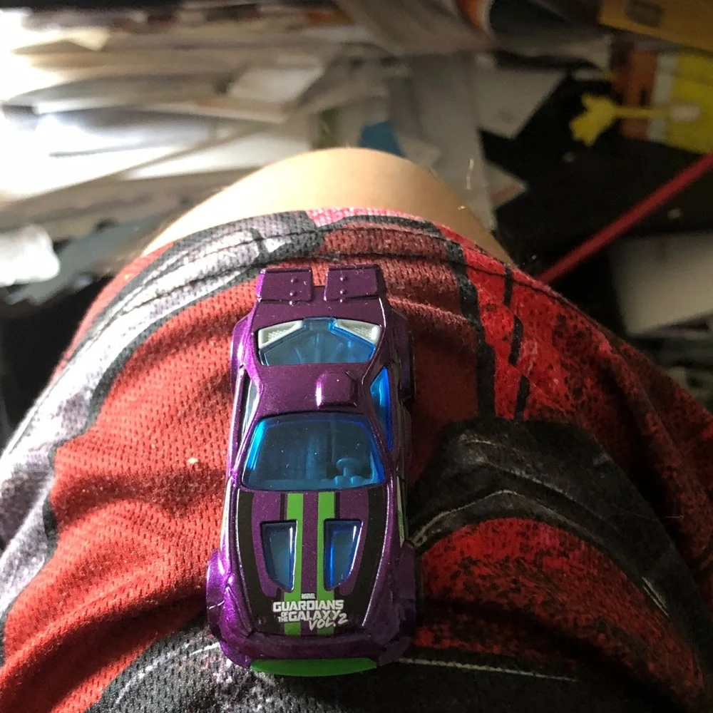 Purple Kids Toy Car